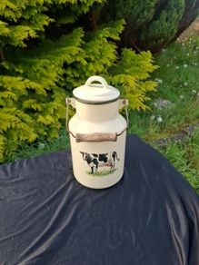 By post only cow milk churn