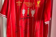 liverpool signed shirt