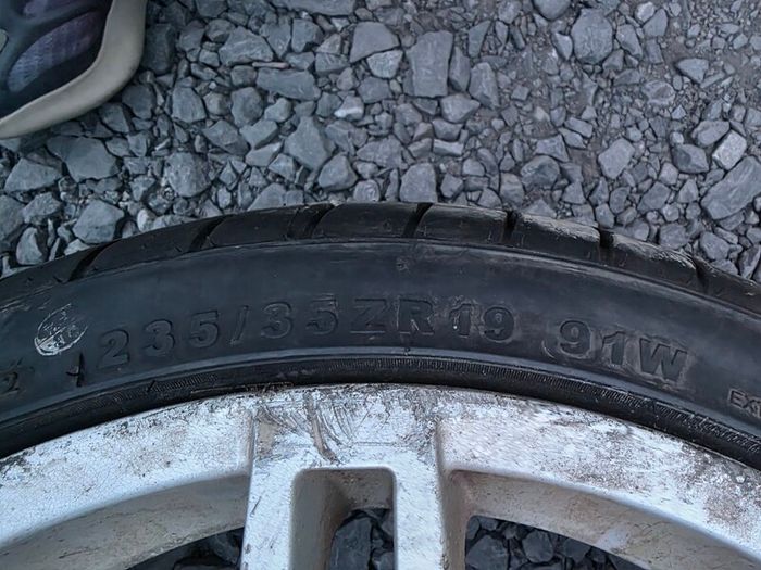 two wheels with perfect tyres