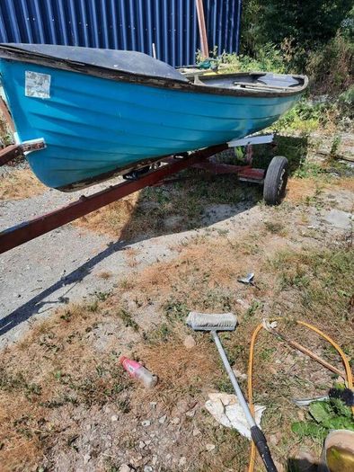 Lake Boat and Trailer