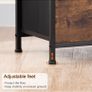Night Stand Set 2, LED Nightstand with Charging Station Image 4