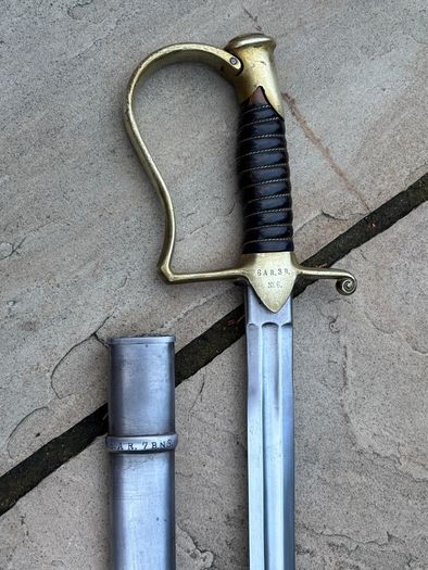 Swedish Artillery sword