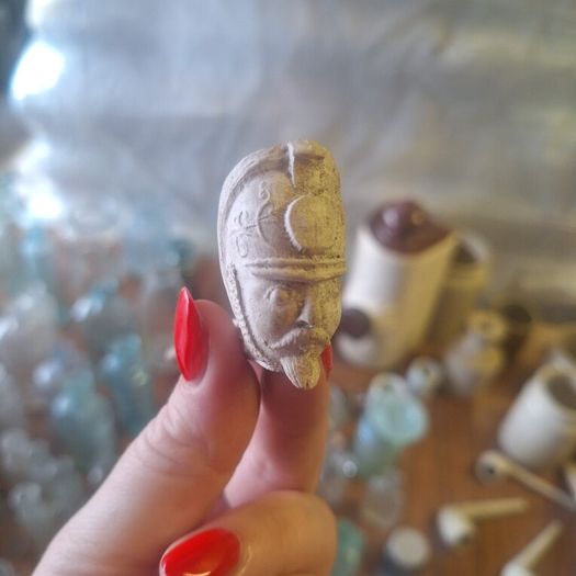 vintage clay pipes