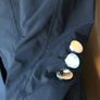 Rare Vintage Karen Millen Black Long Mac Trench Coat Image 7