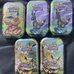Pokemon Scarlet Violet Prismatic Evolutions Mini Tins New Sealed