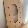 Wooden letter D Image 2