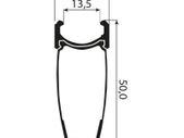 Novatec Aluminium Carbon Rim - 20 Hole