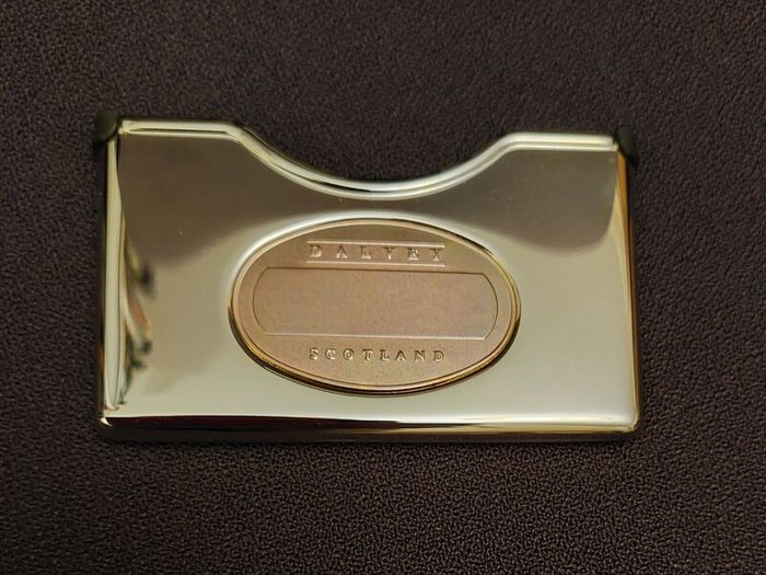 Vintage Dalvey of Scotland Business Card Holder