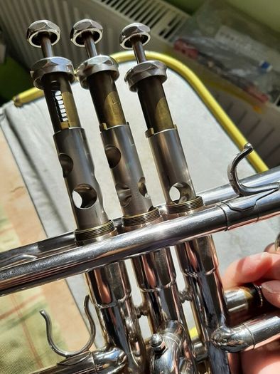Vintage Schilke E1 trumpet in Key of E Flat and D