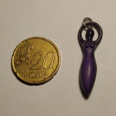 Wiccan Spiral Goddess Pendant