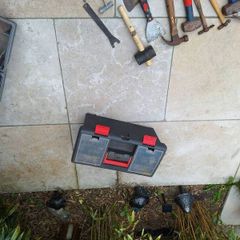 hand tools and tool box