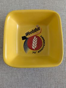 Vintage Weetabix 70th Anniversary Ceramic Cereal Bowl 2002