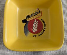 Vintage Weetabix 70th Anniversary Ceramic Cereal Bowl 2002