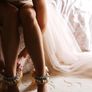 Stunning Wedding Boho Bride Laxmi Anklets Image 4