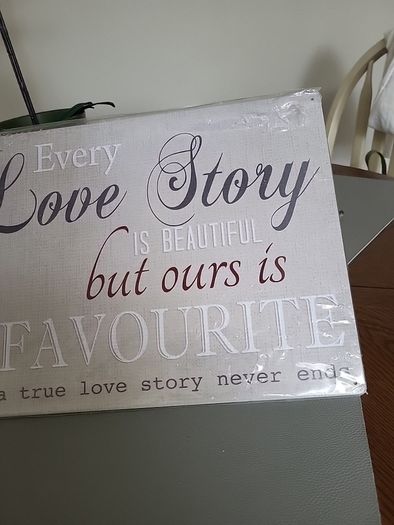 Love tin signs