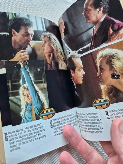 Batman film book 1989 tie-in