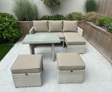 Rattan Garden Sofa Set