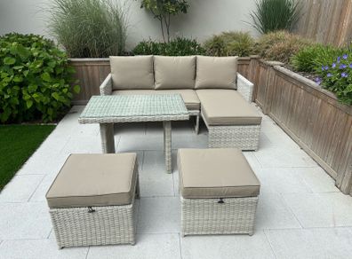 Rattan Garden Sofa Set