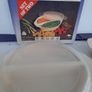vintage new microwave divided casserole dish x 2 Image 2