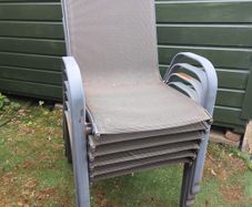 Set of 6 Garden chairs