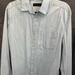 Calvin Klein denim men shirt M