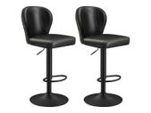 2 x  bar stools swivel