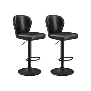 2 x  bar stools swivel