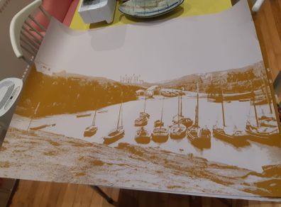 Large Prints Irish Scenes Dublin