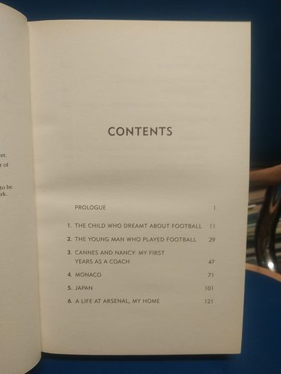 Arsene Wenger autobiography
