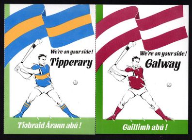 1988 Ireland All-Ireland Hurling Final Galway V Tipperary An Post Postcard Mint