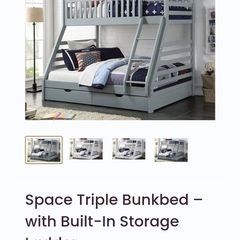Triple Bunkbed
