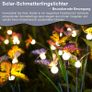 Solar Garden Lights, Upgraded Swaying Butterfly Light,Outdoor Light, Decorative Lights Yard Patio Pathway Decoration, Larger Solar Panel & Better Sway Effect (4 Pack Image 6