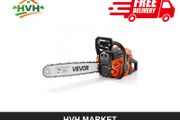 62cc Petrol Chainsaw, 20in Bar, 2-Stroke
