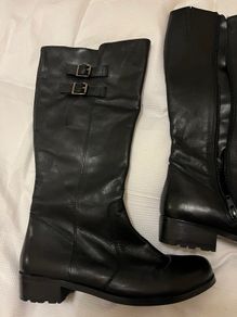 Black Leather Boots