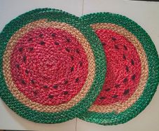 2 Woven Placemats