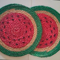 2 Woven Placemats