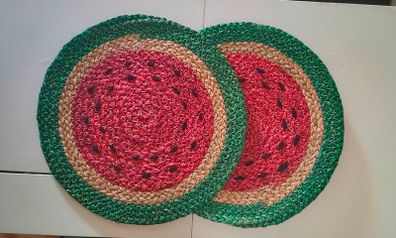 2 Woven Placemats