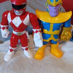 playschool thanos and power ranger figures