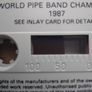 The World Pipe Bands Championships 1987 On Audio Cassette Tape. Image 6