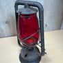 Vintage Dietz Monarch Kerosene Railway Lantern Red Glass Globe -For Restoration PROP Image 7