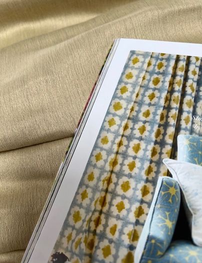 Stunning Pair Very Heavy Thick Warm Interlined Blackout Curtains 90w x 108d