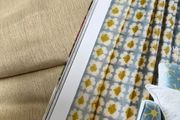Stunning Pair Very Heavy Thick Warm Interlined Blackout Curtains 90w x 108d
