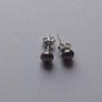 4 Pairs Freshwater Pearl Stud Earrings   925 Silver 15 Posted Image 5