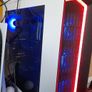 ATX midi desktop tower white + 6s fans Image 2