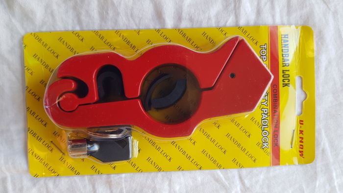 Anti-Theft Motorcycle/Bike/Electric Scooter Metal Handlebar Lock