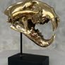 Snow Leopard (19cm) - Polished Bronze Image 2