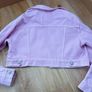 Bershka Pink denim jacket Size XS Image 3