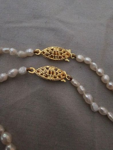 Vintage Rice Freshwater Pearl Jewellery Set