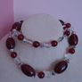 Long necklace,Jewellery,Red necklace Image 6