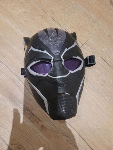 kids black panther ligh up mask
